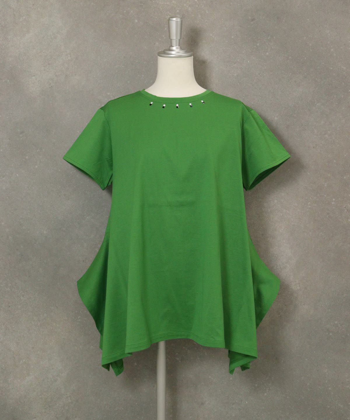 イレギュラー冷感Ｔシャツ(グリーン)