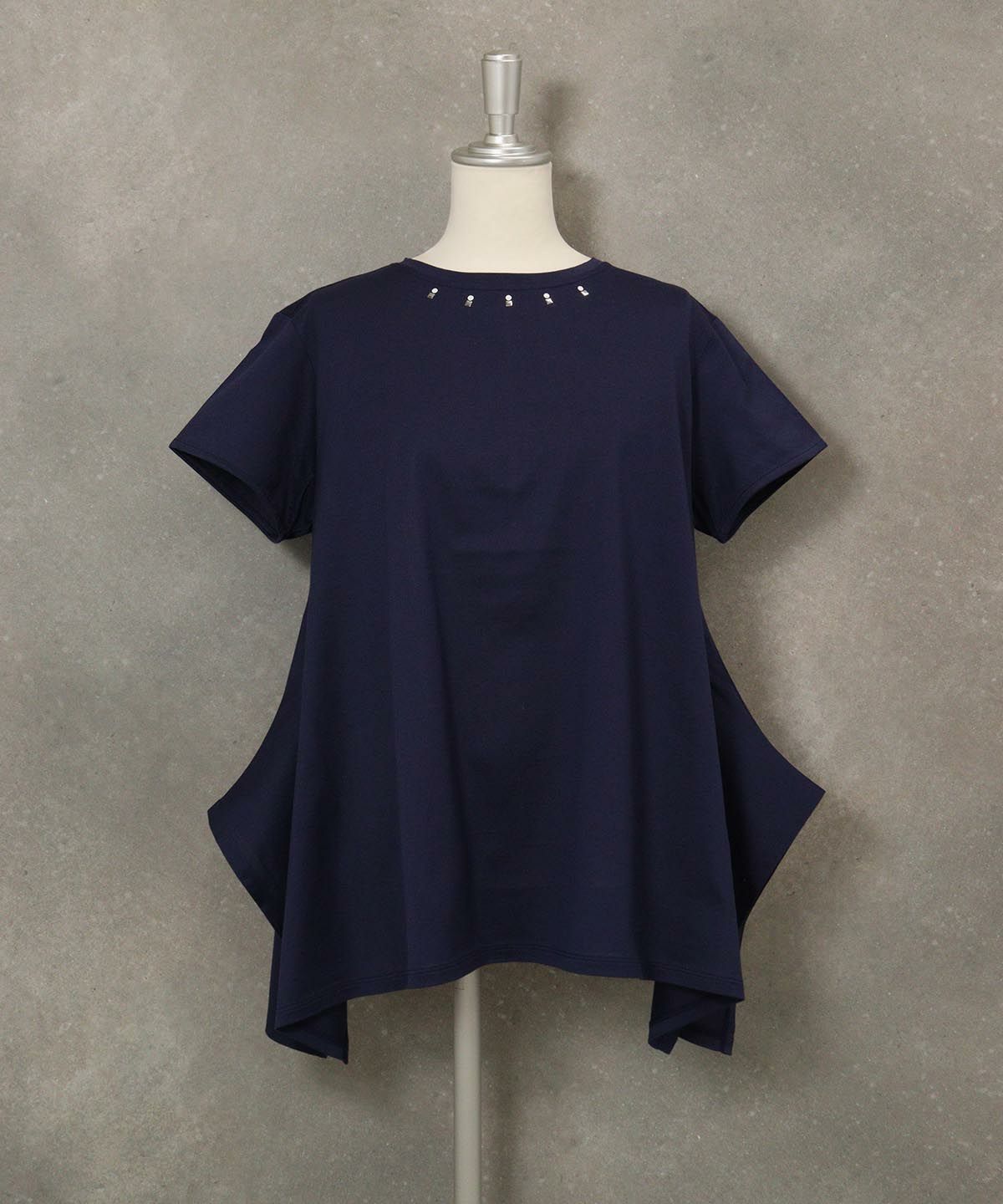 イレギュラー冷感Ｔシャツ(ネイビー)