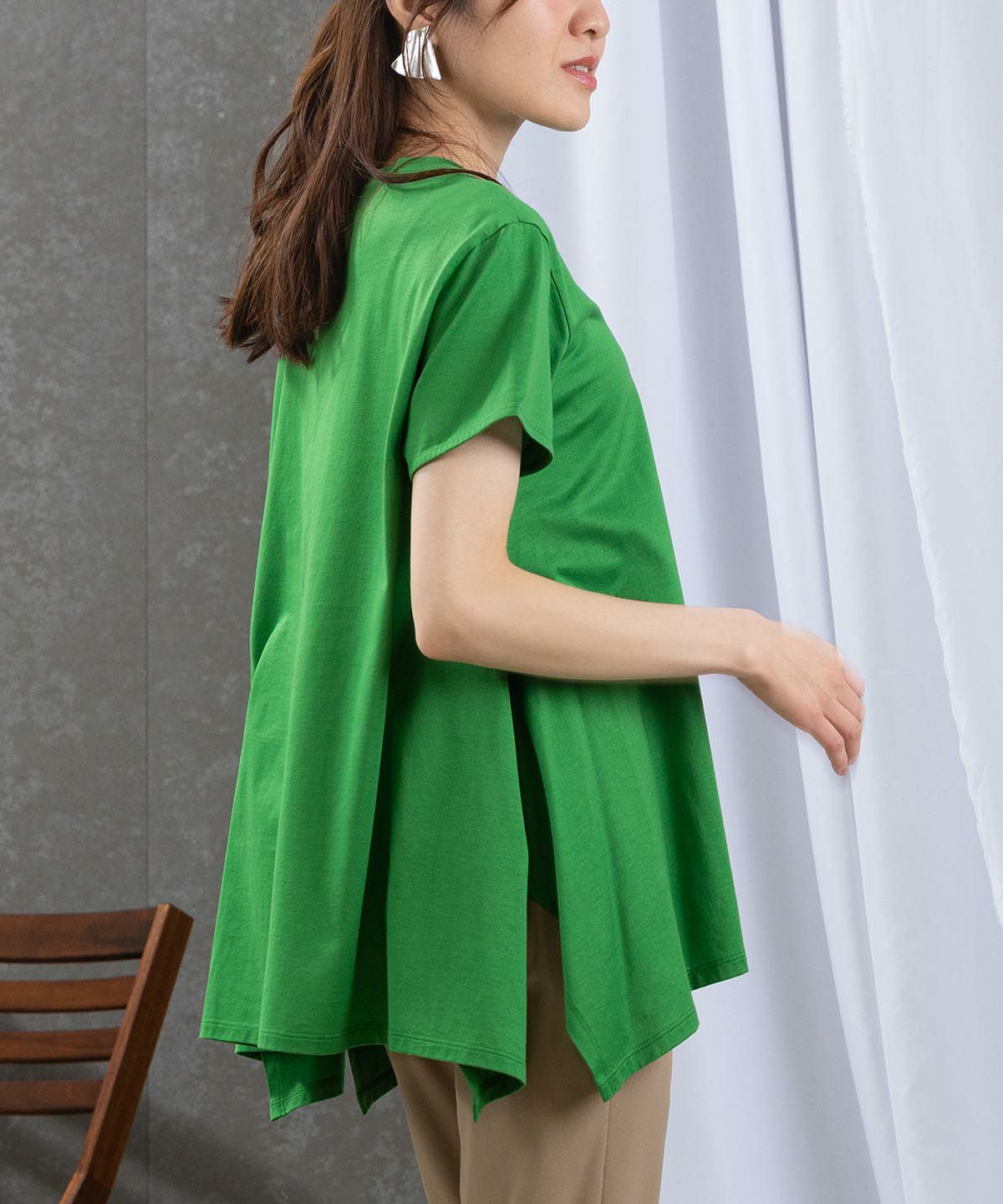 モデル着用画像(グリーン)