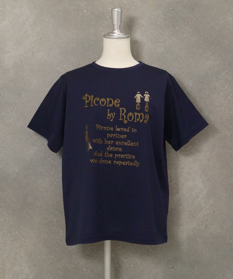 コットン100％冷感プリントTシャツ|スタジオピッコーネ