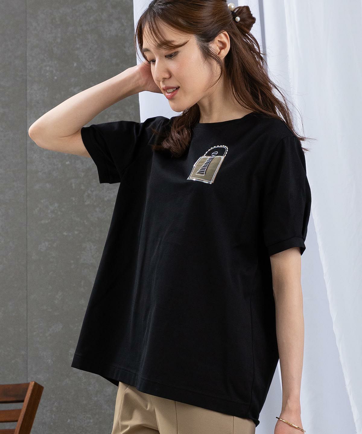 モデル着用画像(ブラック)