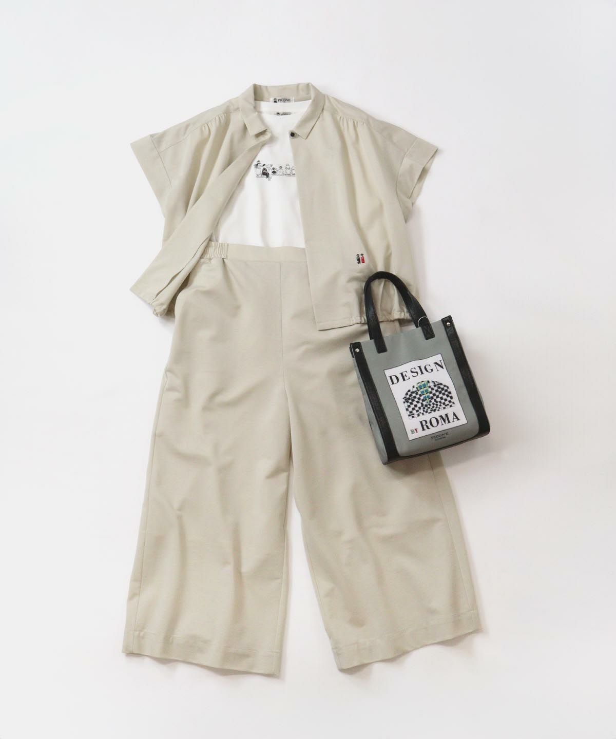 コーディネート画像(ホワイト)