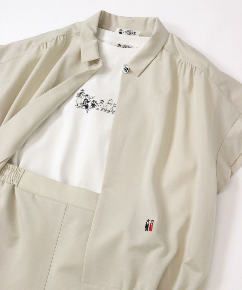 【 美品 】　PICONE トップス 38 ボックス型ノースリトップス|スタジオピッコーネ - ゴルフウェア