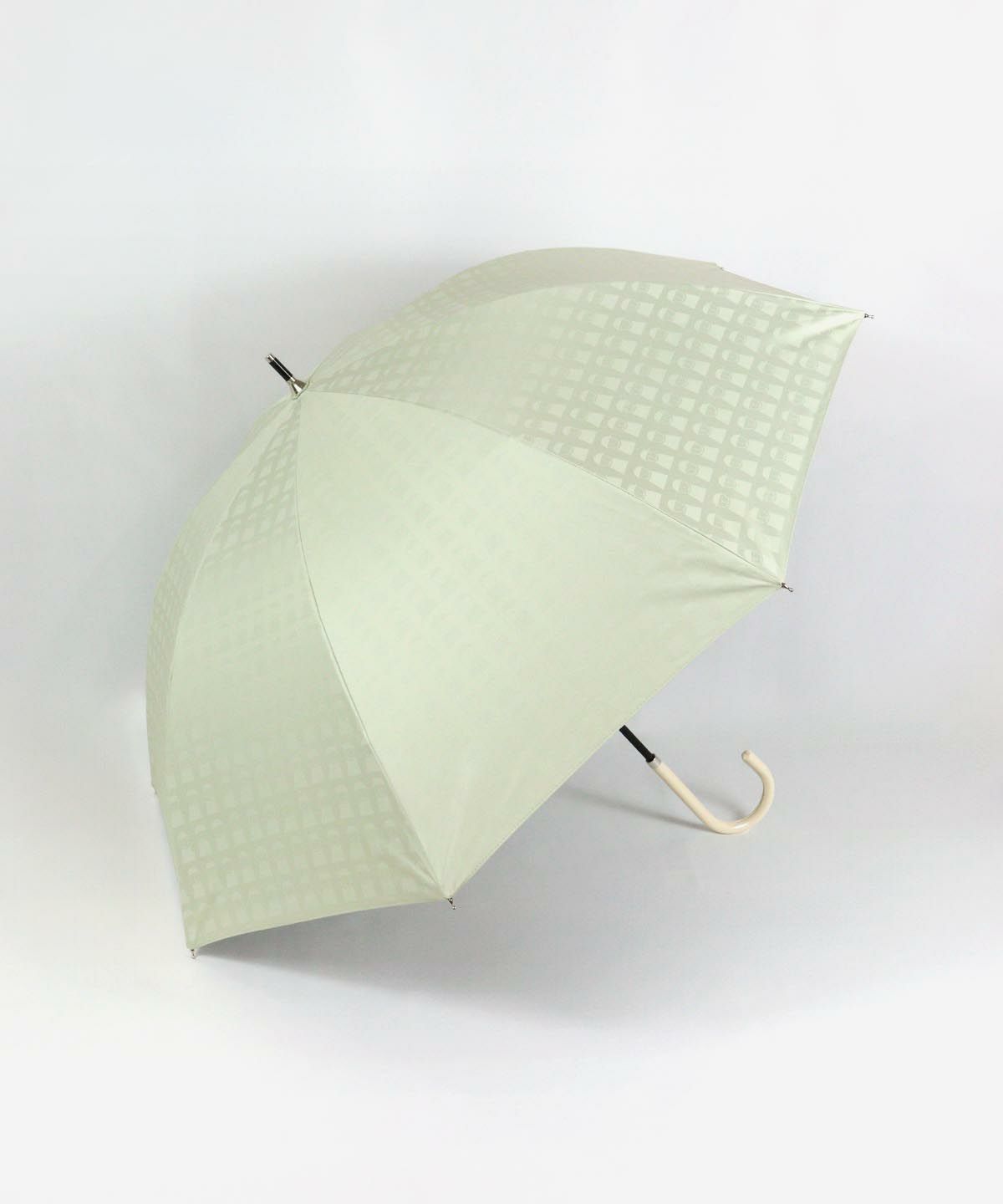 晴雨兼用ピコ柄傘(ベージュ)