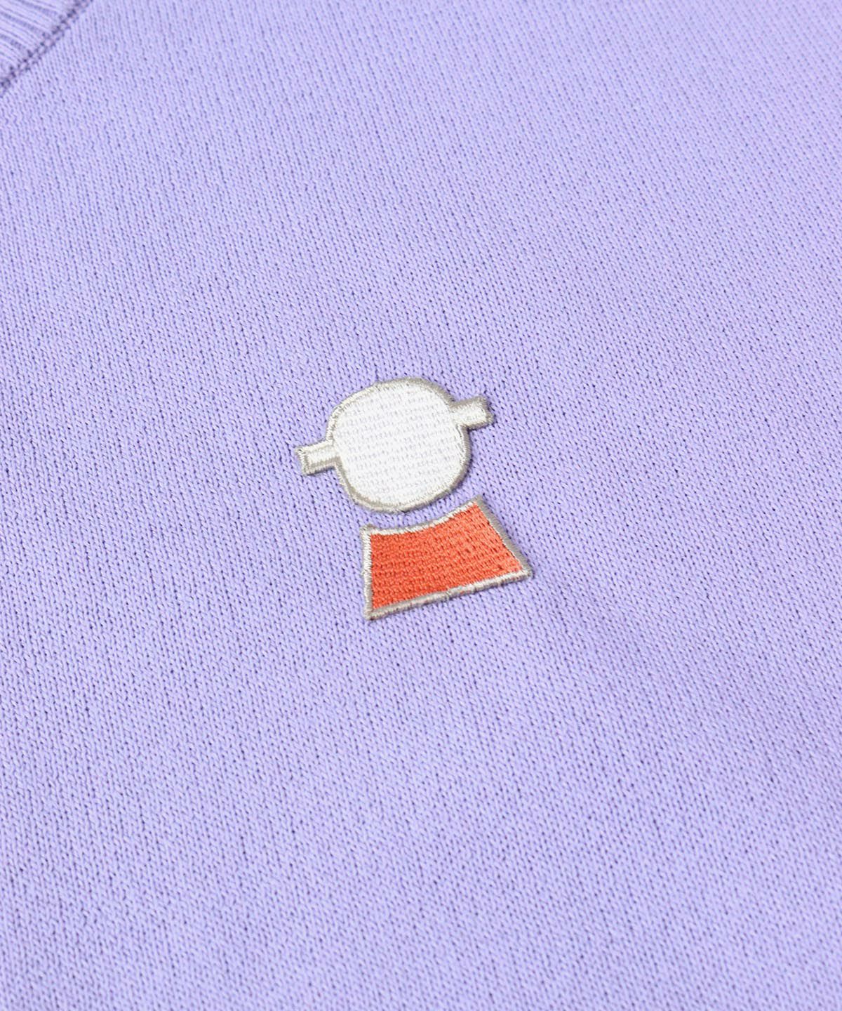 デザイン部分（ライトパープル）