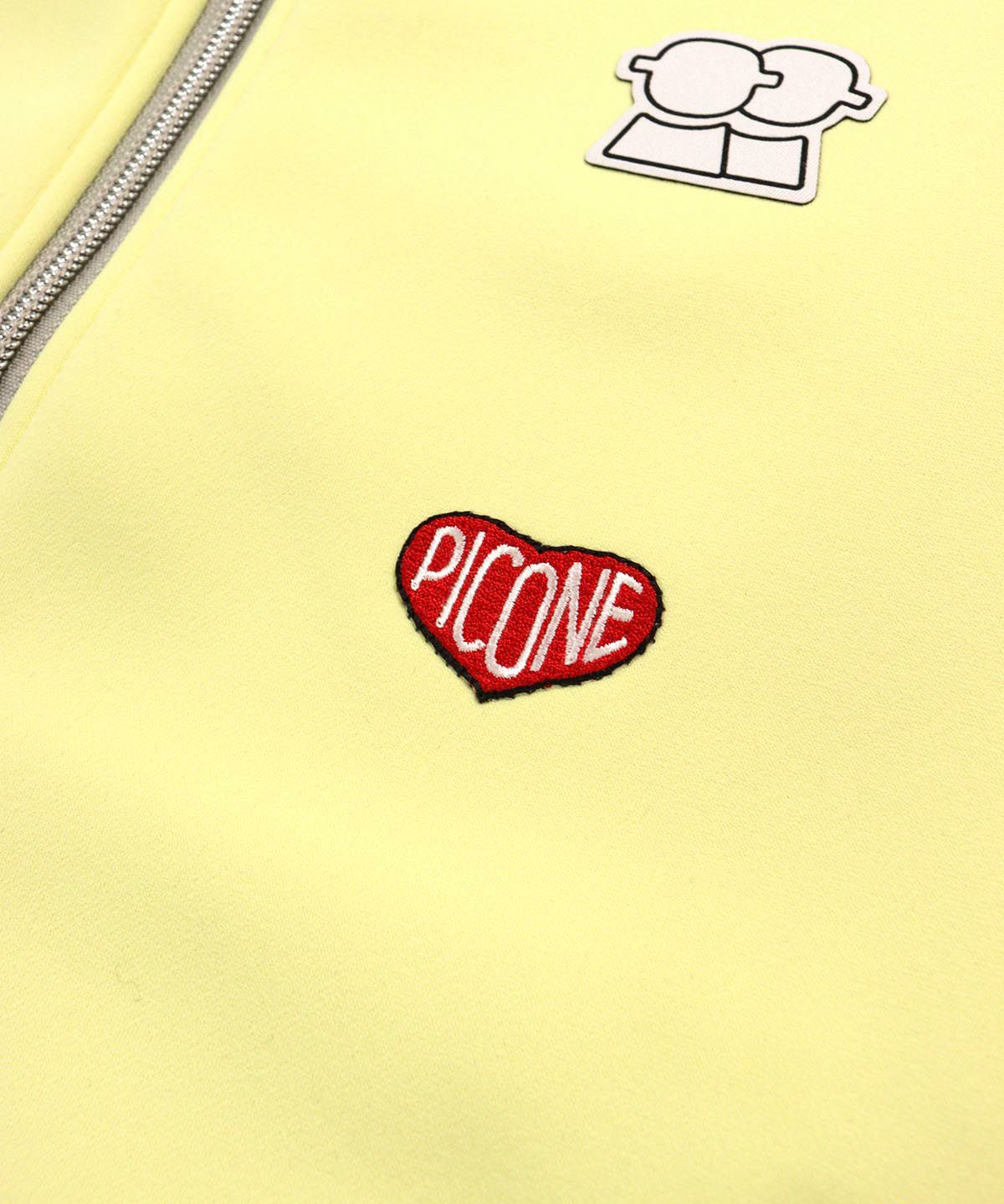 ワッペン付ジップブルゾン|ピッコーネクラブ - ゴルフウェアや婦人服通販