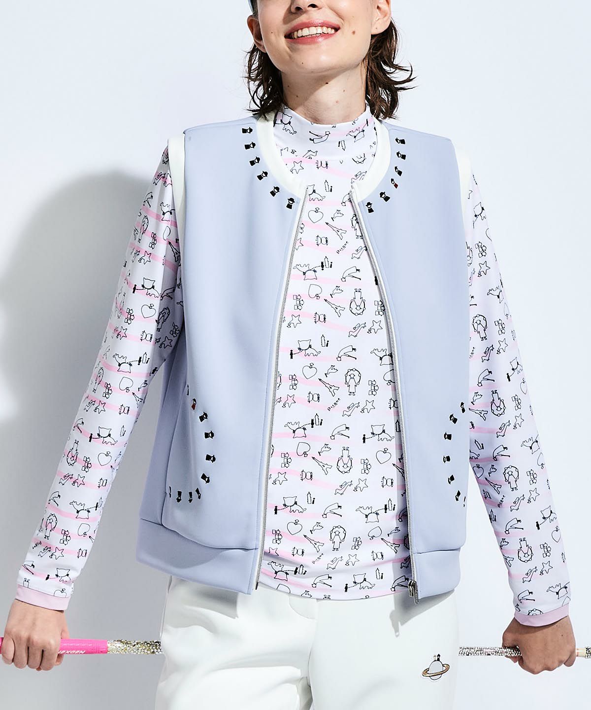 ピッコーネ クラブ) PICONE CLUB カーディガン レディース 高じ ゴルフ  