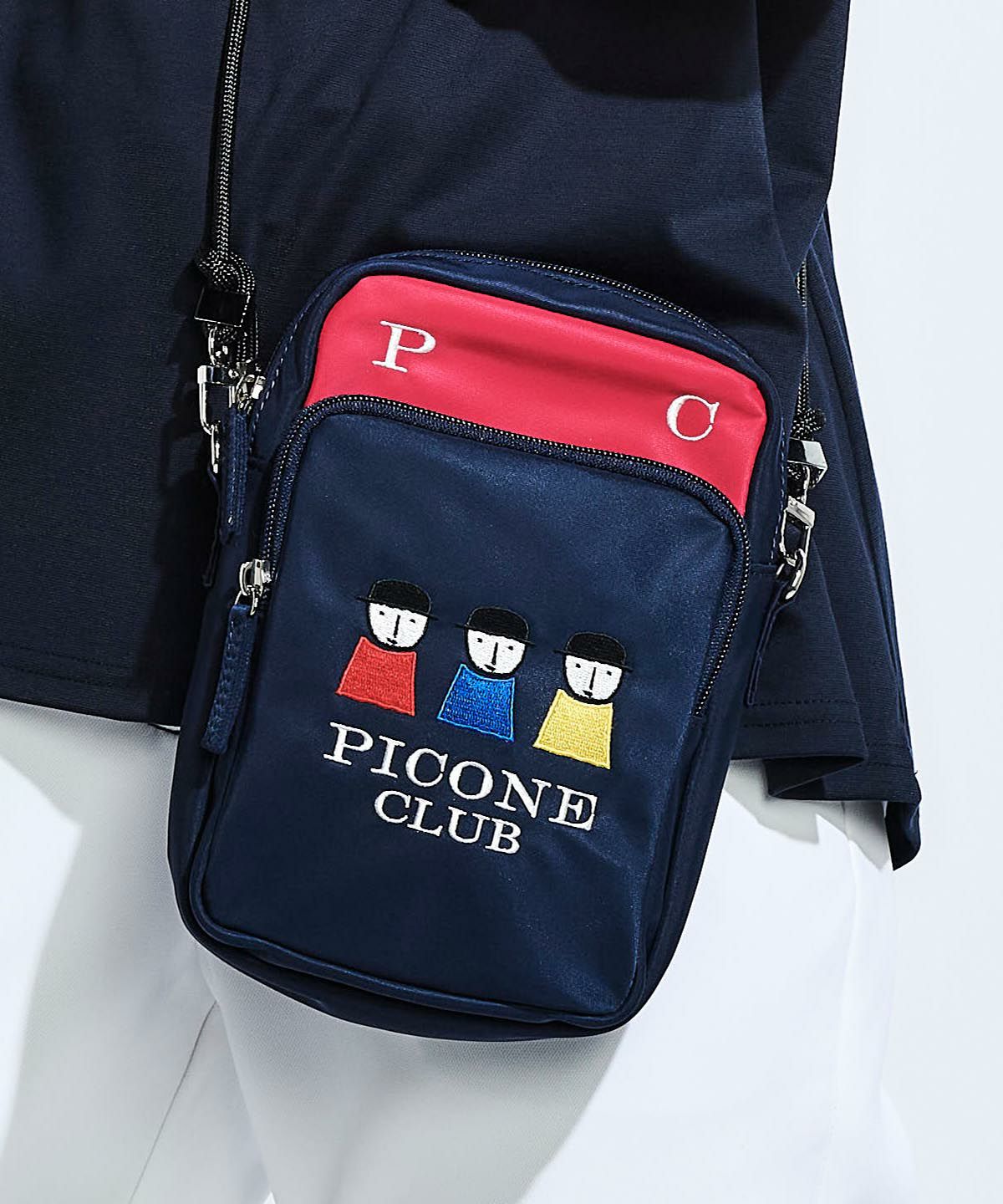 ピッコーネクラブ ゴルフ 配色カートバッグ カートポーチ PICONE CLUB  