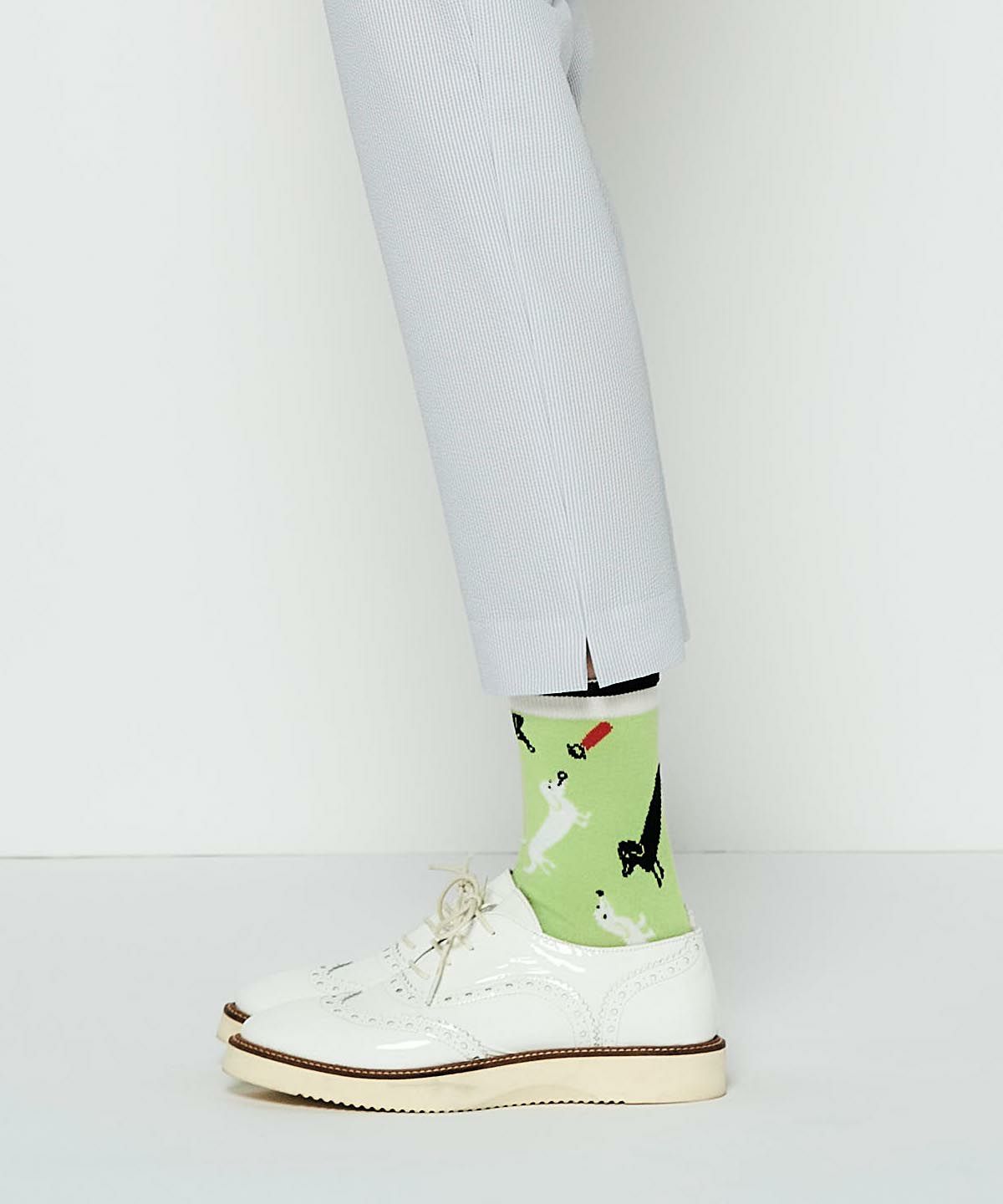 モデル着用画像(ライトグリーン)