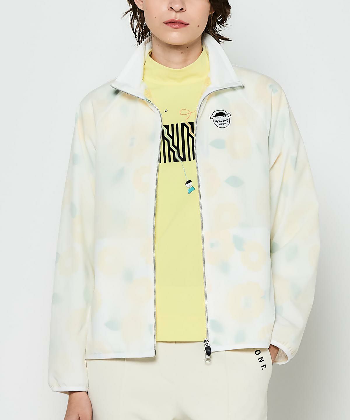 花柄透けブルゾン|ピッコーネクラブ-アウトレット- - ゴルフウェアや