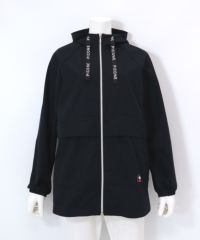 冷感UVフーディージップブルゾン（ネイビー）