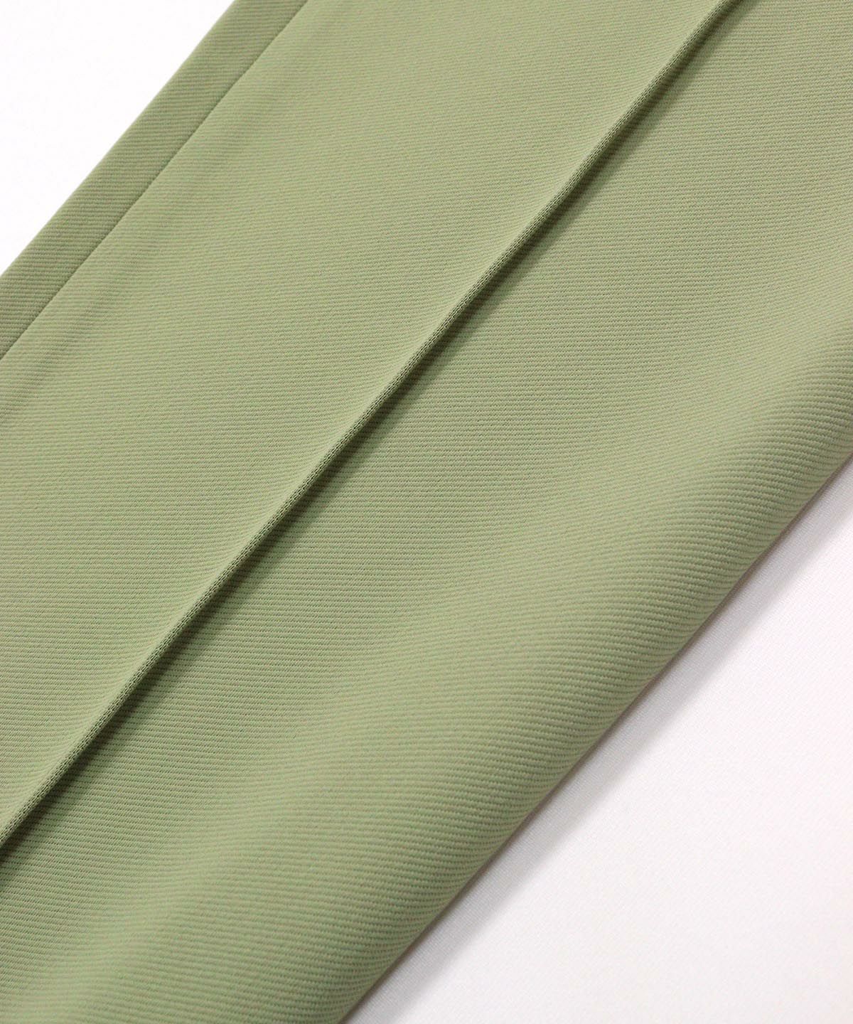 ピンタック（ライトグリーン）