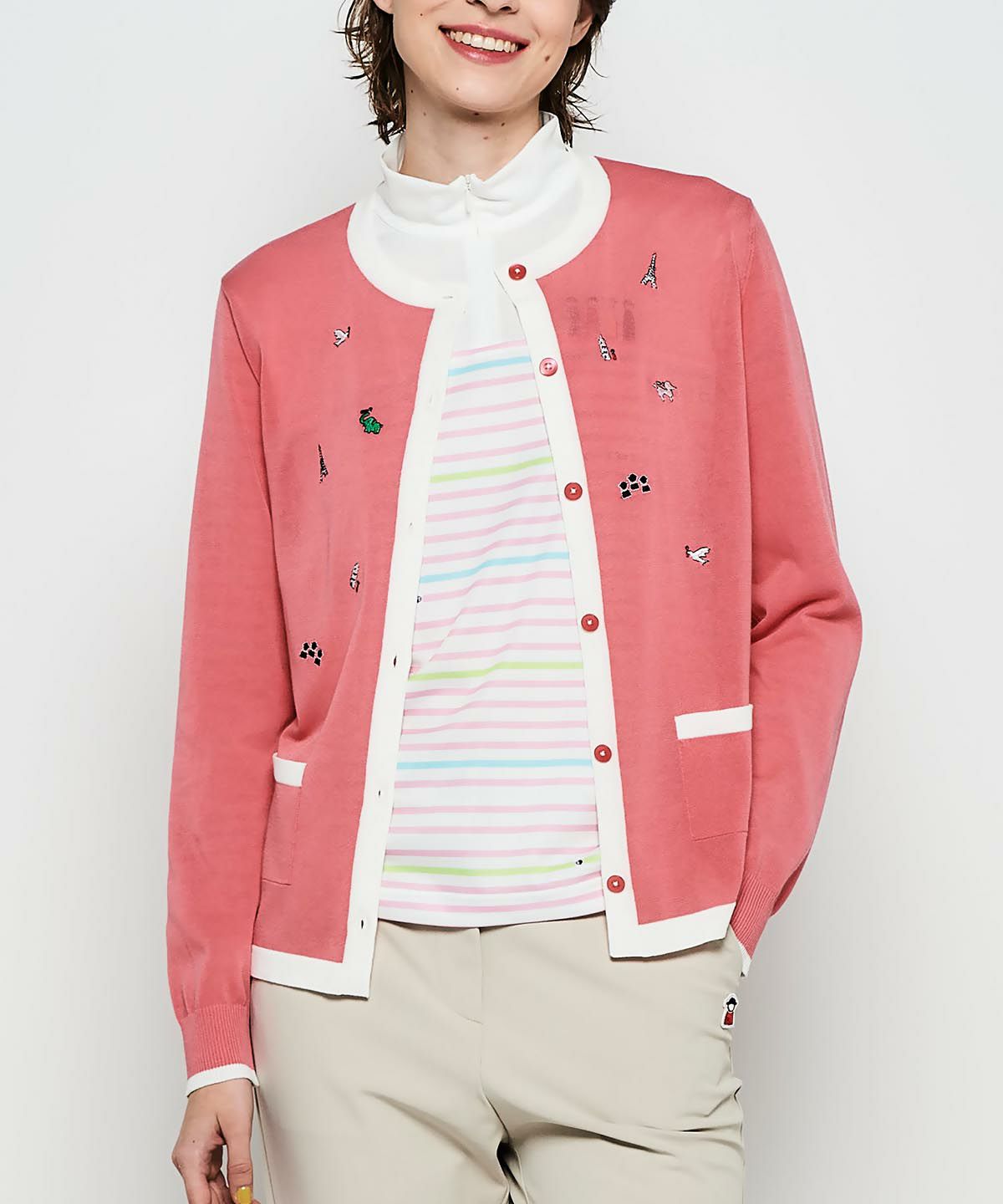 モデル画像（ピンク）