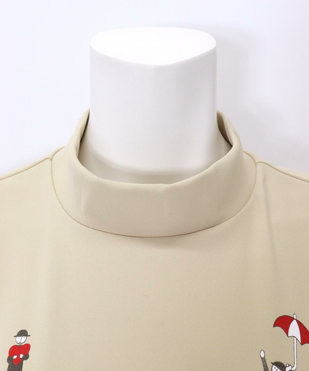 首元(ベージュ)