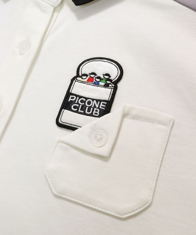 袖切替UVポロチュニック|ピッコーネクラブ - ゴルフウェアや婦人服通販