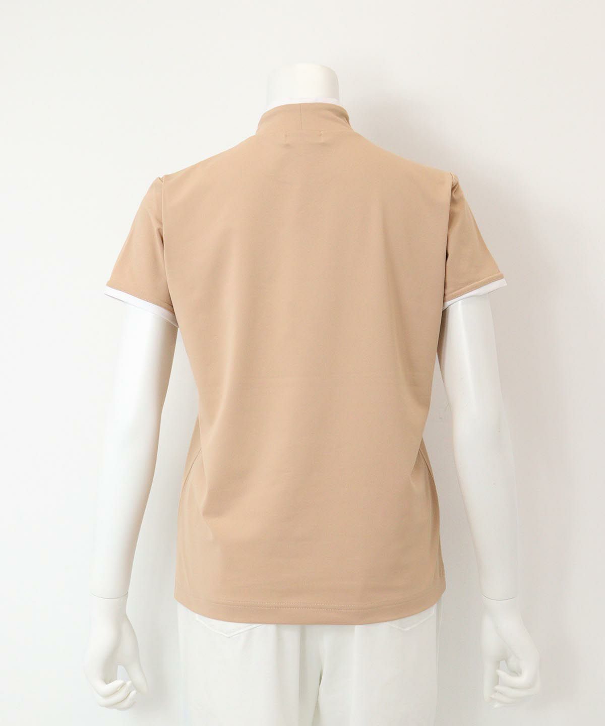 UV速乾プリントプルオーバー後（ベージュ）