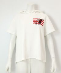 ワッフルプルパーカー（ホワイト）