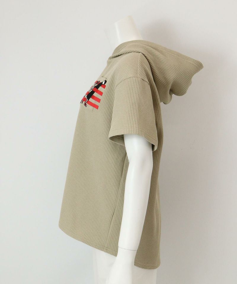 ワッフル地UVプルパーカー|ピッコーネクラブ - ゴルフウェアや婦人服通販