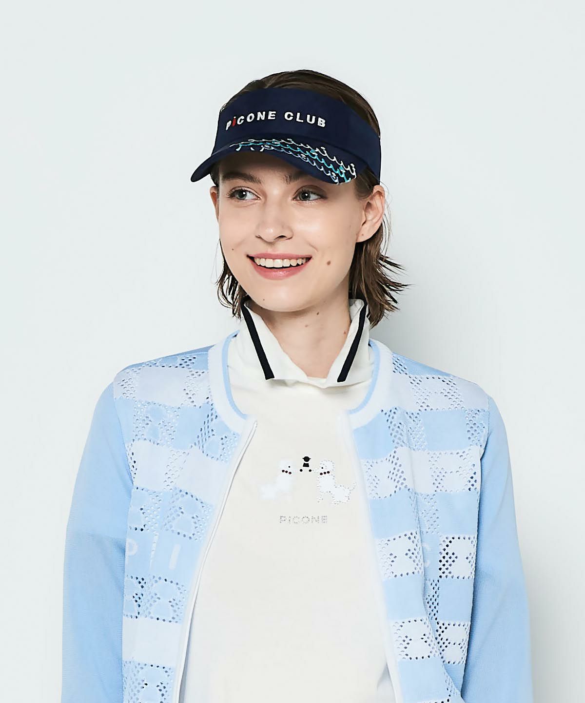 モデル着用画像(ネイビー)