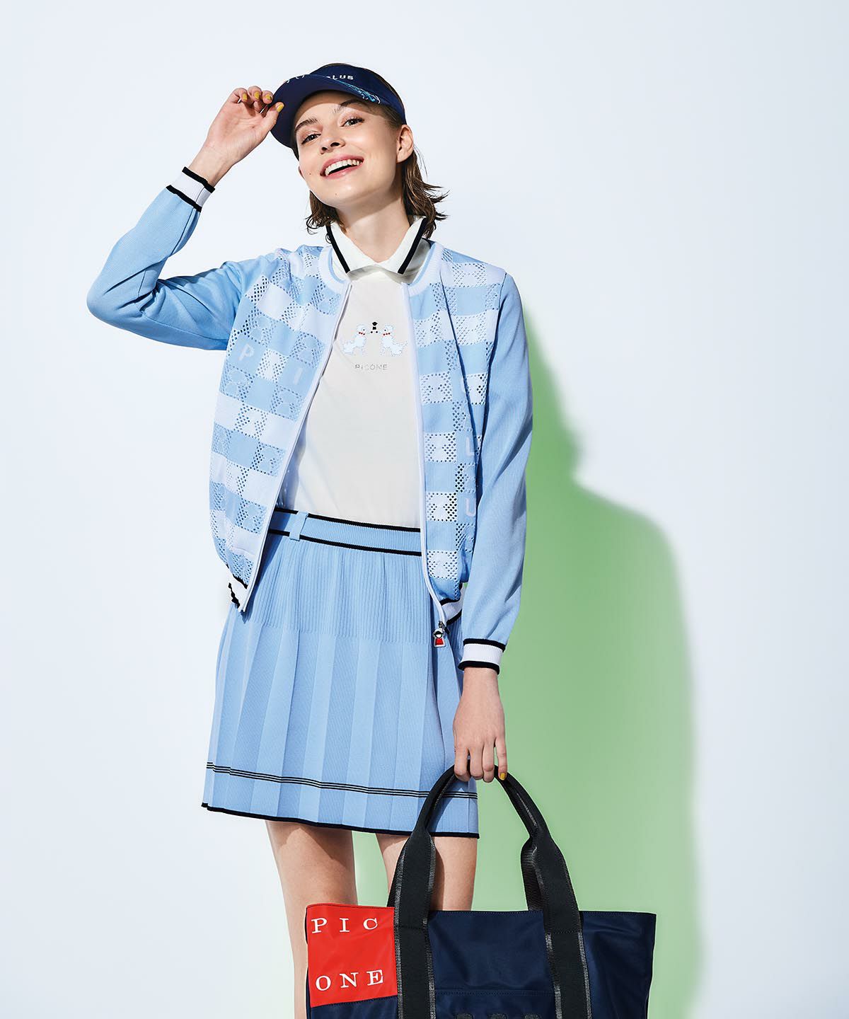 コーディネート例(ネイビー)