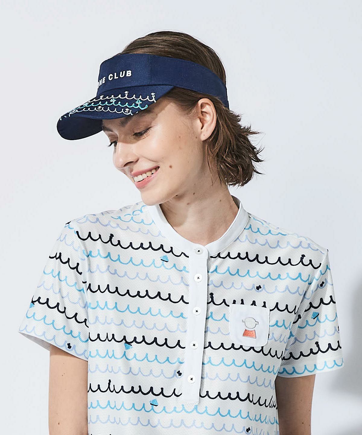 モデル着用画像(ネイビー)