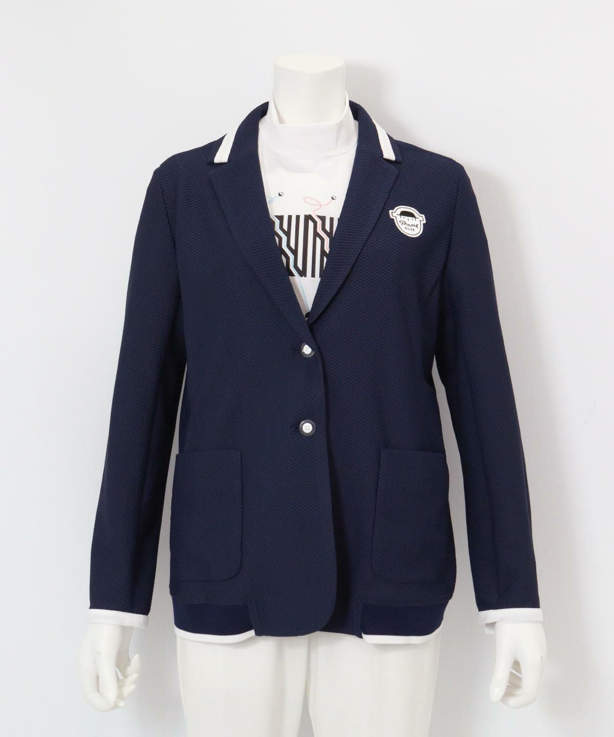 速乾メッシュジャケット(ネイビー)