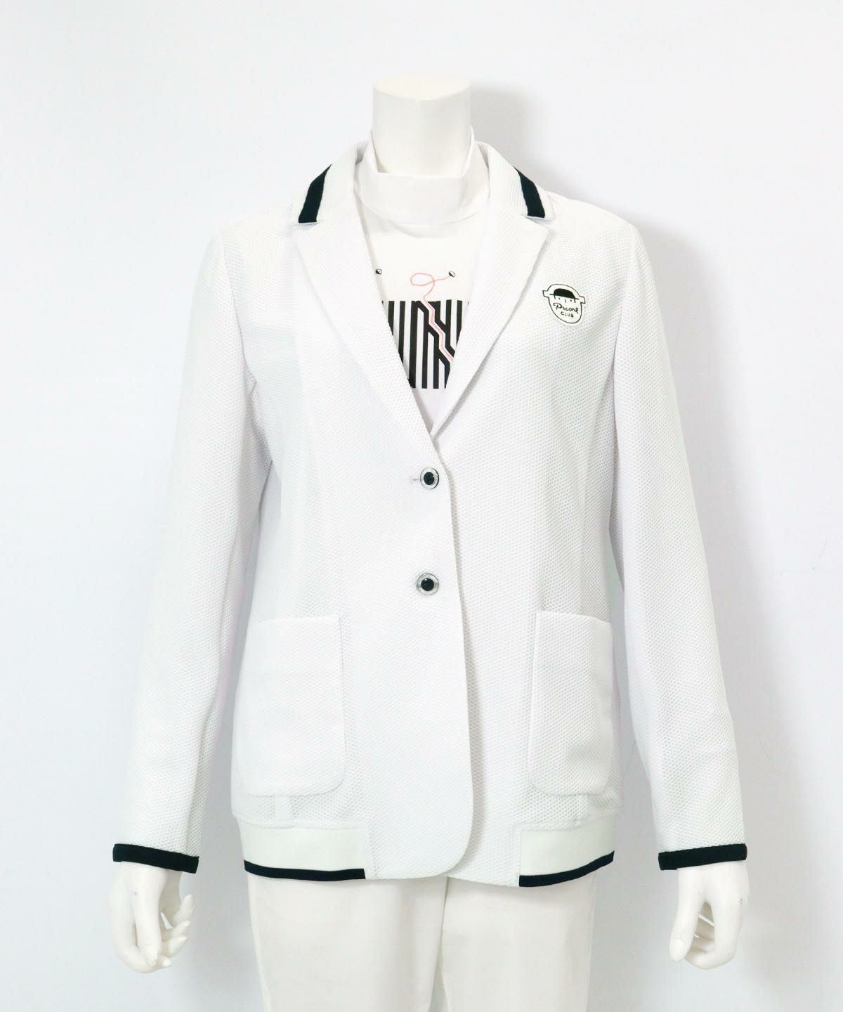 速乾メッシュジャケット(ホワイト)