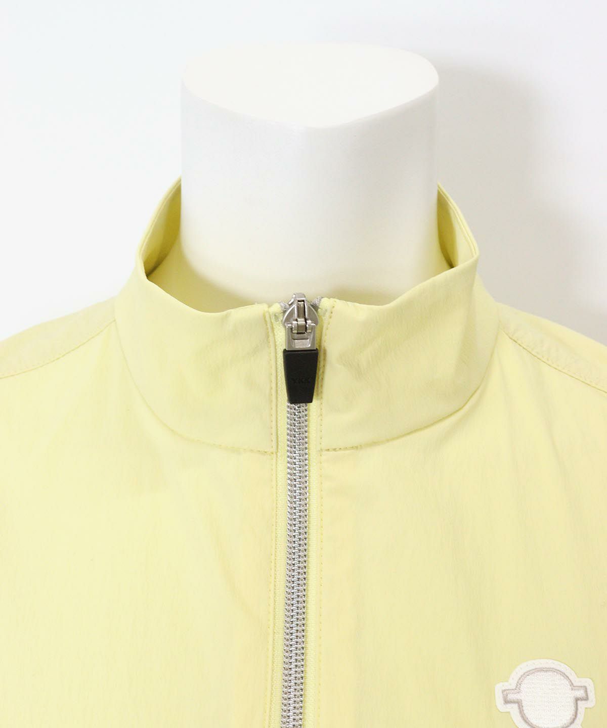 襟元部分（イエロー）