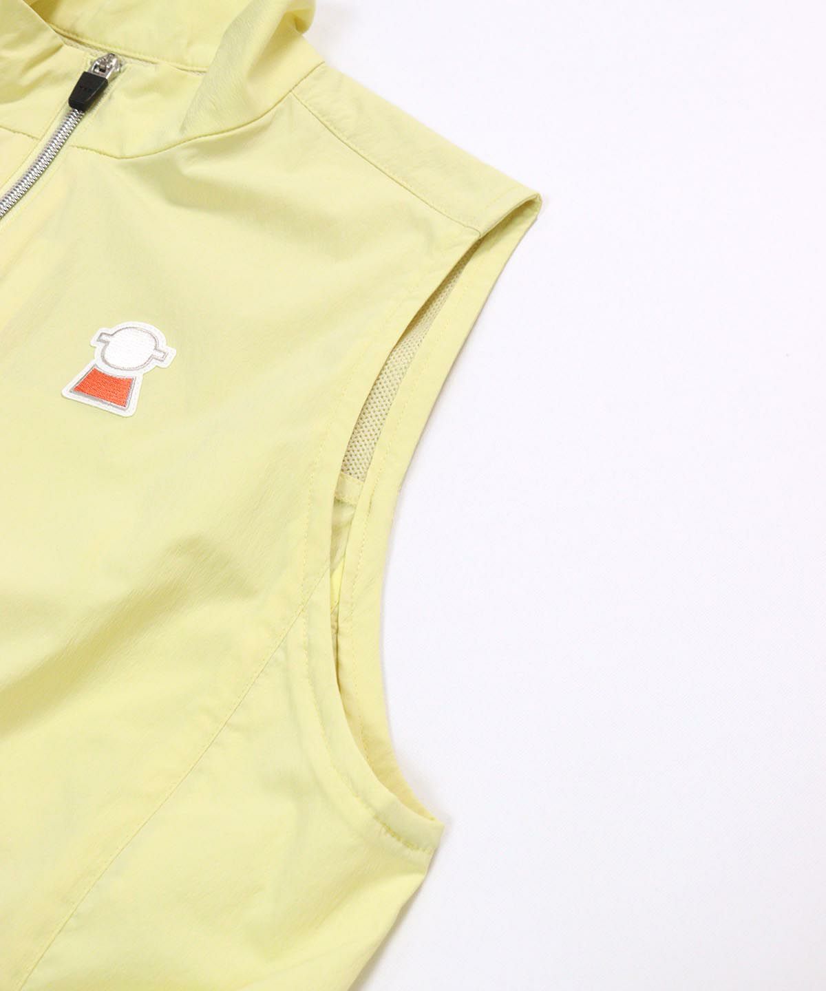 袖ぐり部分（イエロー）