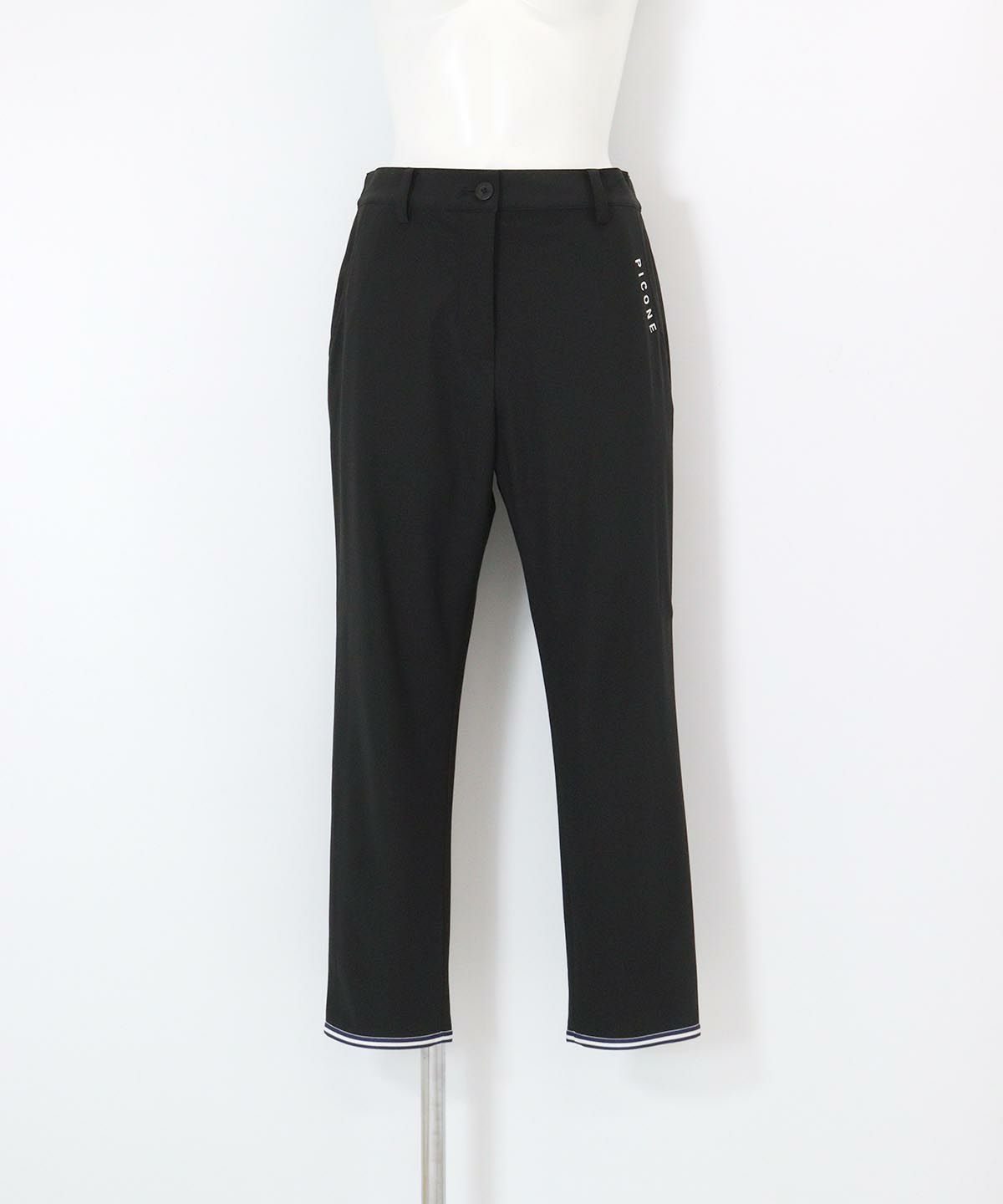 UV速乾ヘムラインパンツ（ブラック）