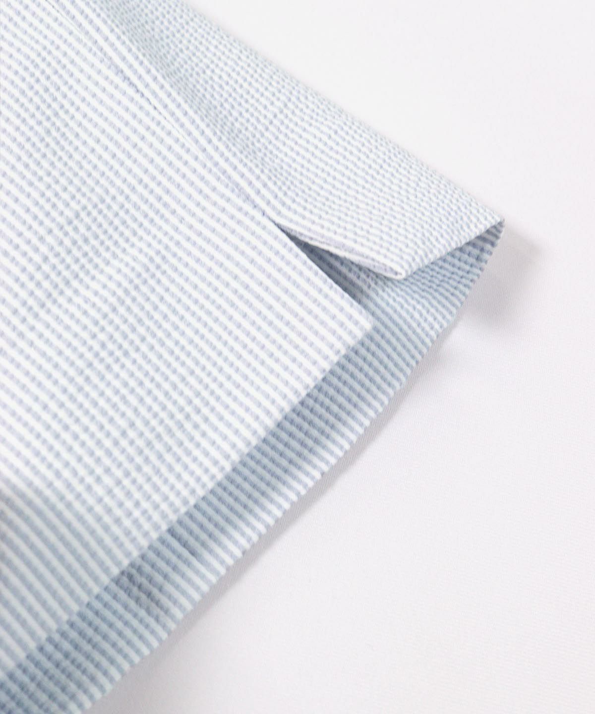 裾スリット（ブルー）