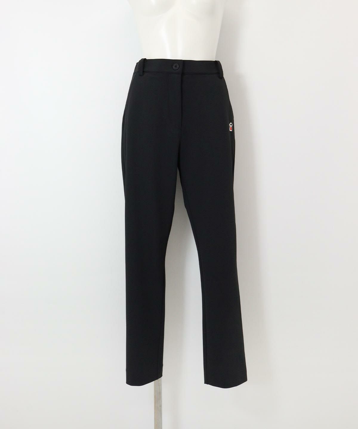  バックポケット刺繍パンツ（ブラック）