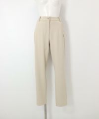  バックポケット刺繍パンツ（ベージュ）