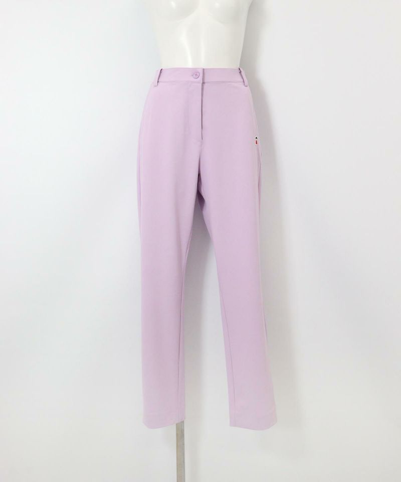  バックポケット刺繍パンツ（ライトパープル）