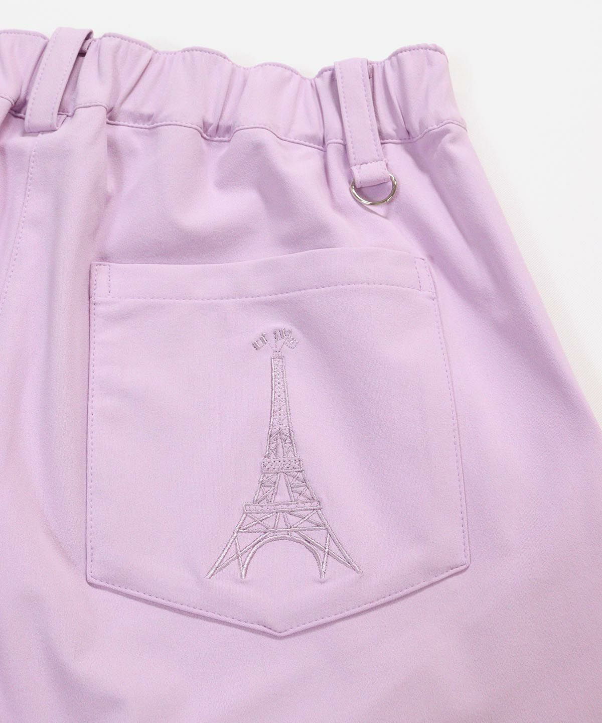 後ポケット部分（ライトパープル）