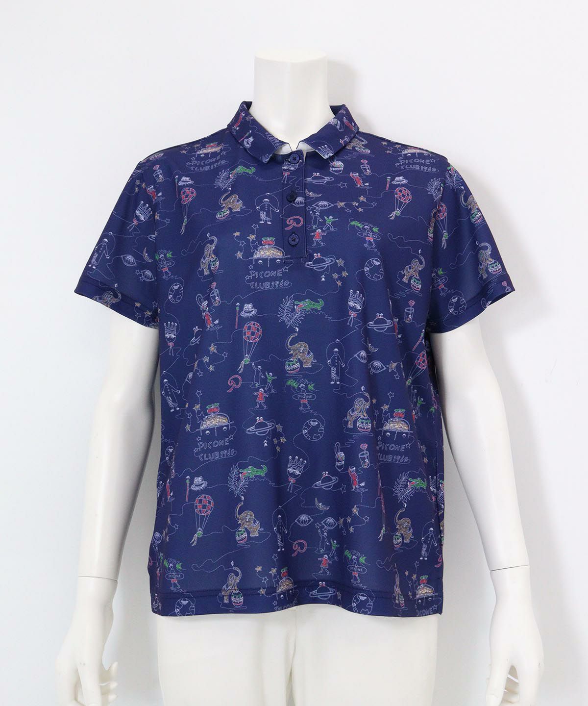 UV冷感アートポロシャツ|ピッコーネクラブ-アウトレット- - ゴルフ