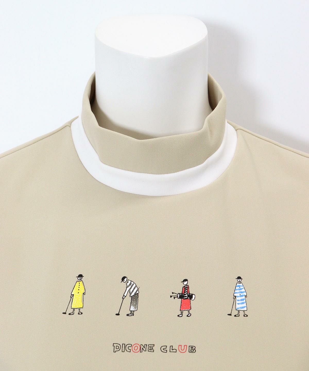 首元(ベージュ)