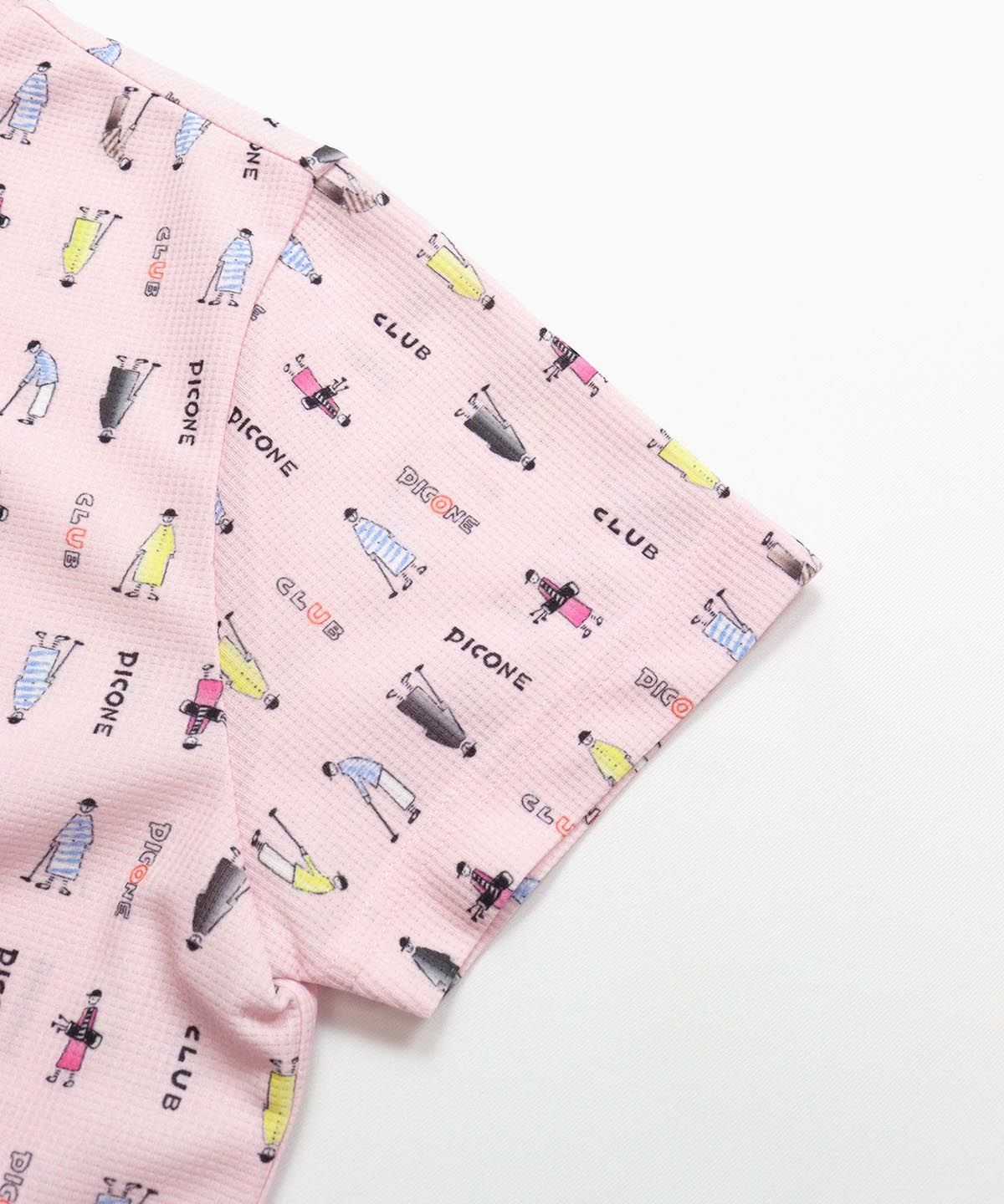 袖部分（ピンク）