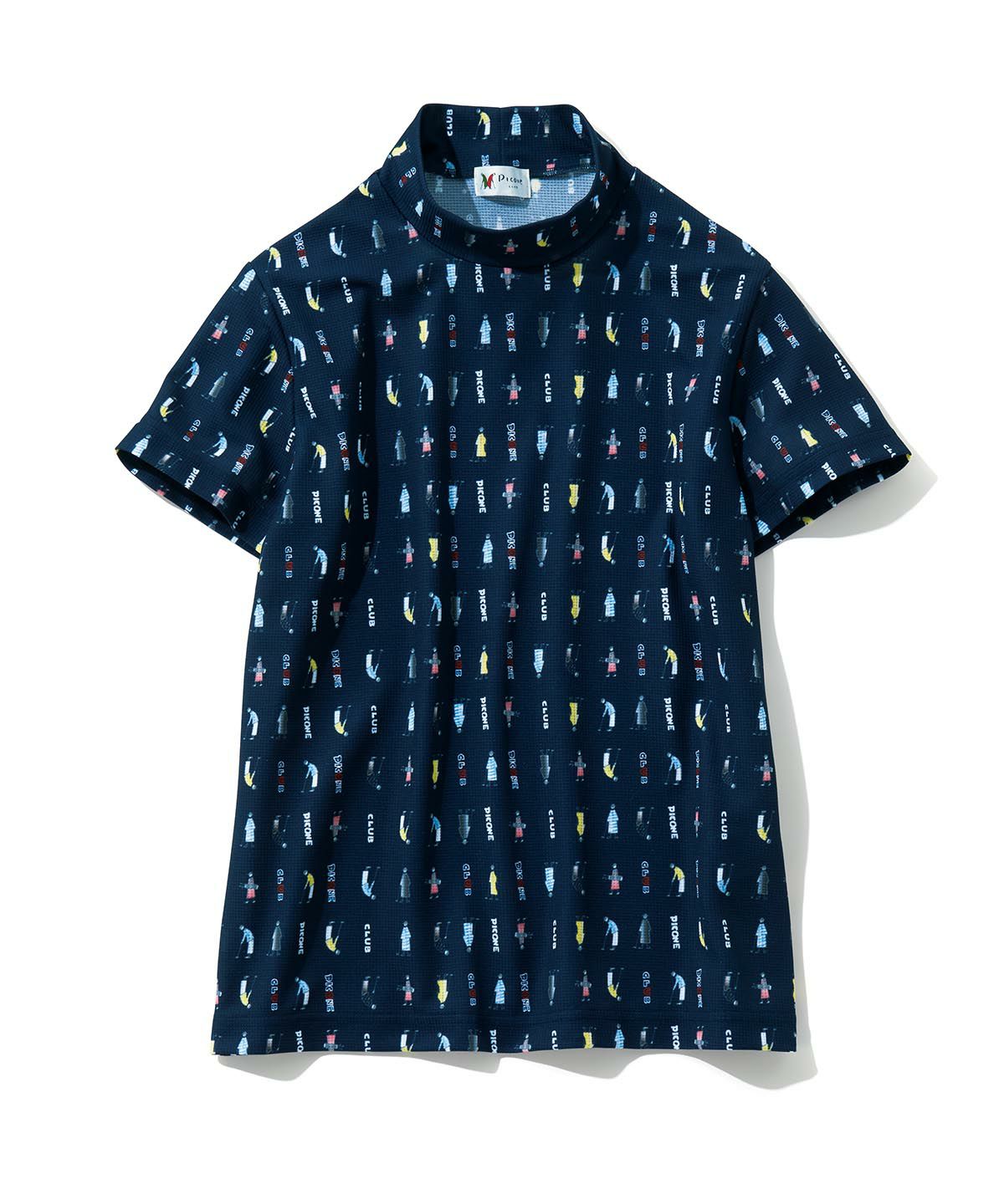 ゴルフピコ柄プルオーバー(ネイビー)