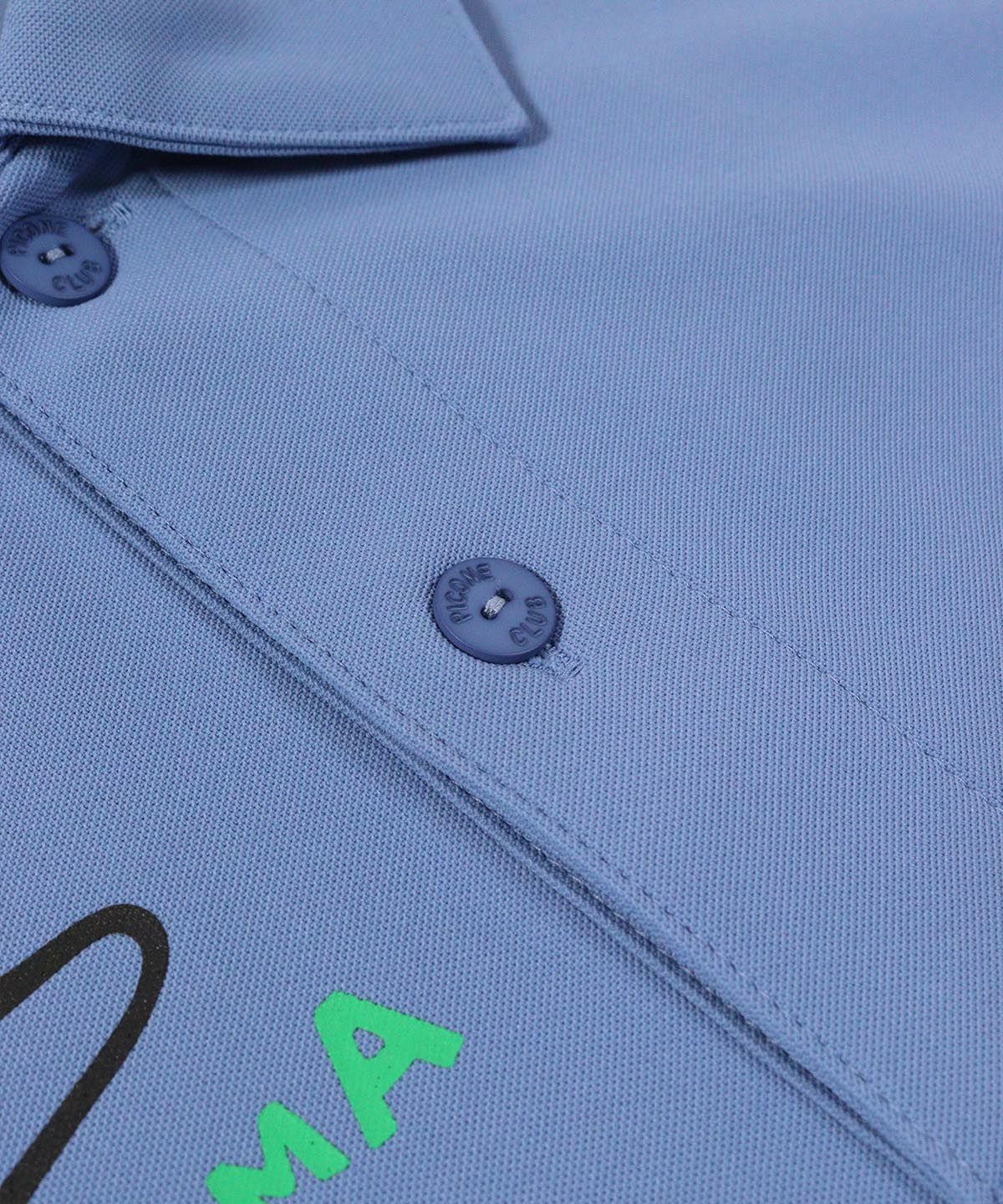 ボタン(ライトブルー)