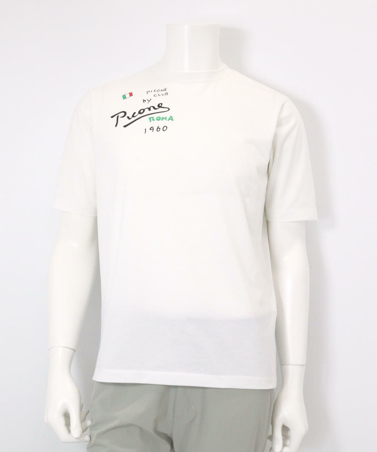 【メンズ】UV速乾プリントＴシャツ（ホワイト）