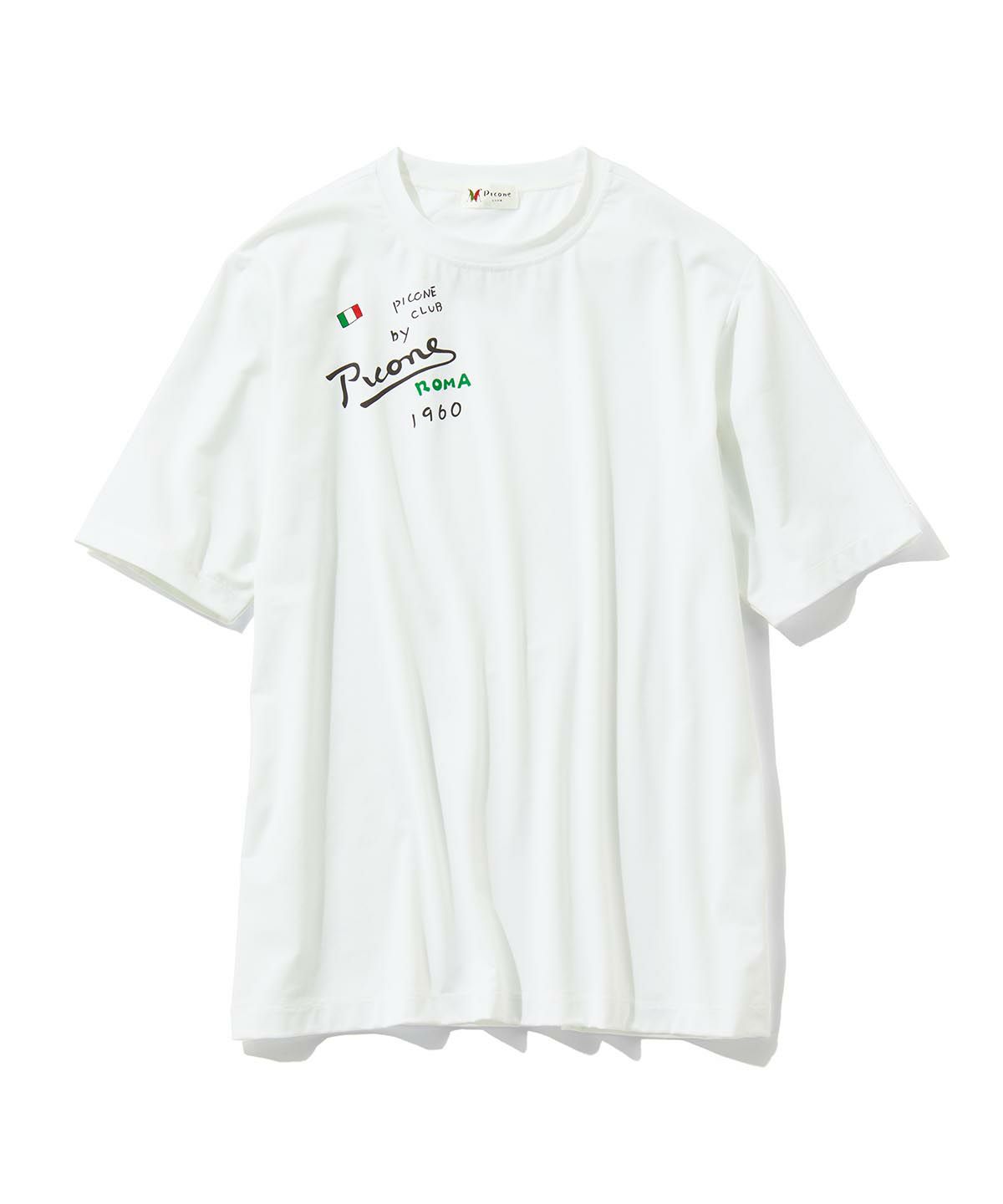 【メンズ】UV速乾プリントＴシャツ（ホワイト）