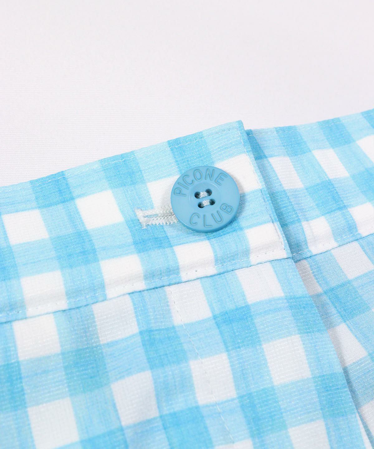 ウエストボタン部分(ライトブルー)