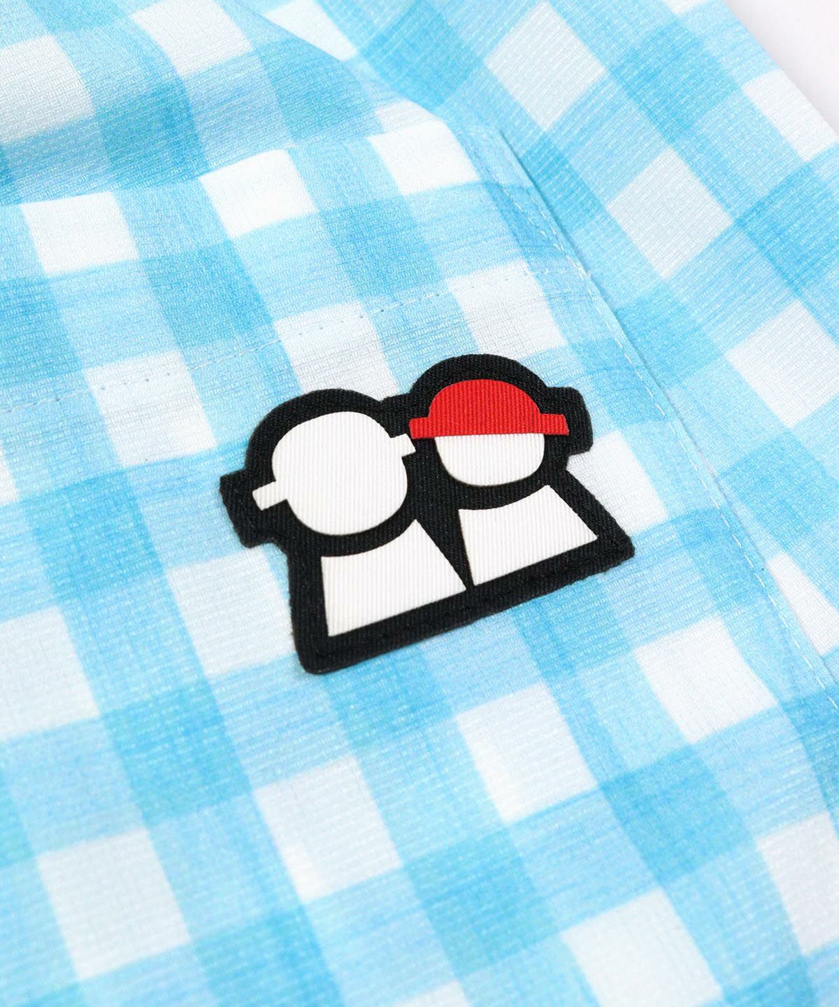 後ろポケットデザインアップ(ライトブルー)