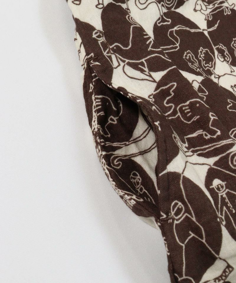 SPT トップス ワンピース レディース SPT三角刺繍袖 変形