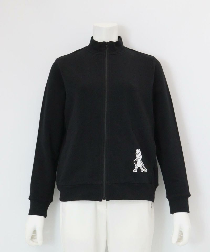 コットン混吸水速乾長袖ハイネックプルオーバー|ピッコーネクラブ - ゴルフウェアや婦人服通販