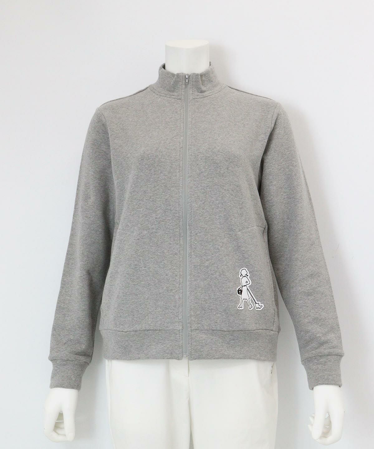 オンラインストア・店舗限定商品】裏毛ハイネックジップスウェット