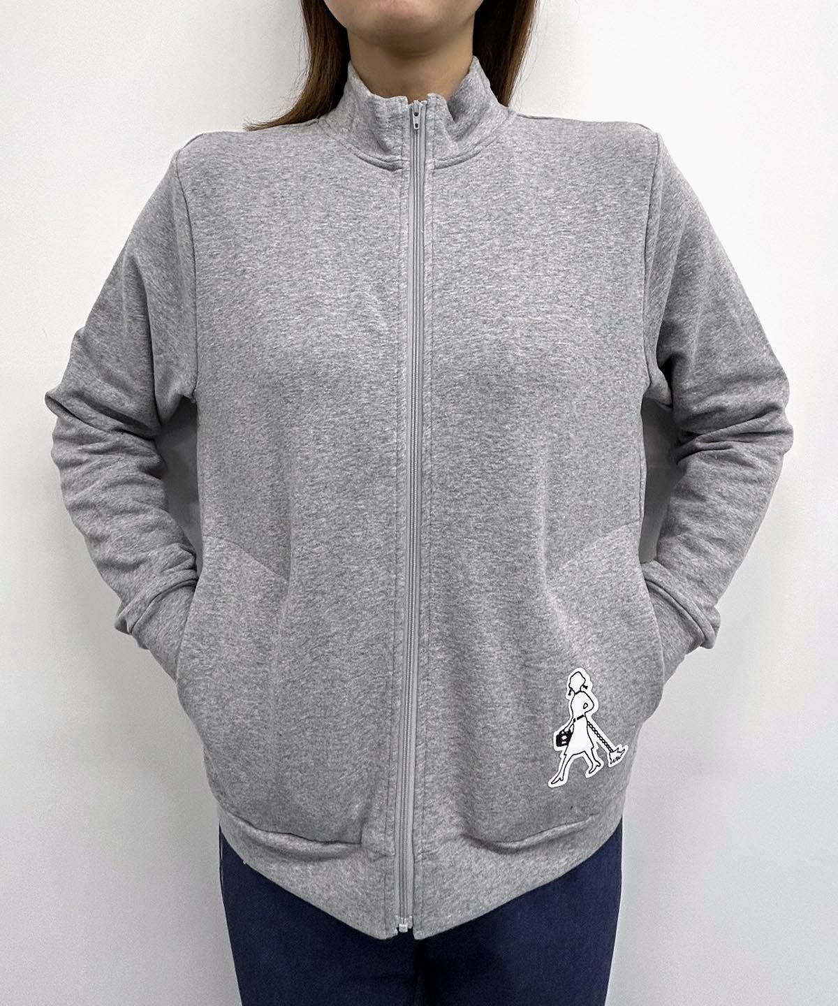 オンラインストア・店舗限定商品】裏毛ハイネックジップスウェット