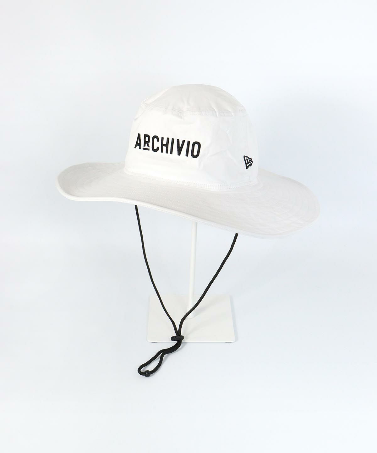撥水ナイロンハット (NEW ERAコラボ)ホワイト