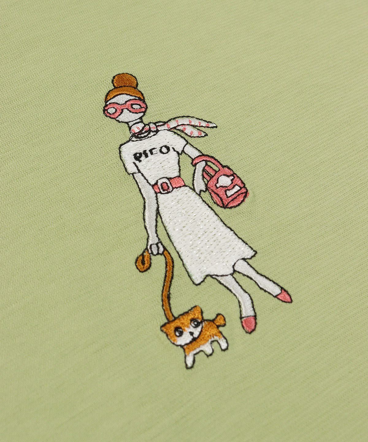 胸元デザインアップ(グリーン)